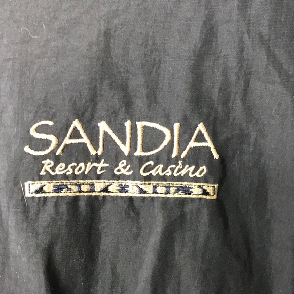 NWT Weatherproof men's lined full zipper jacket Sandia Resort Casino Logo Medium - Picture 3 of 10